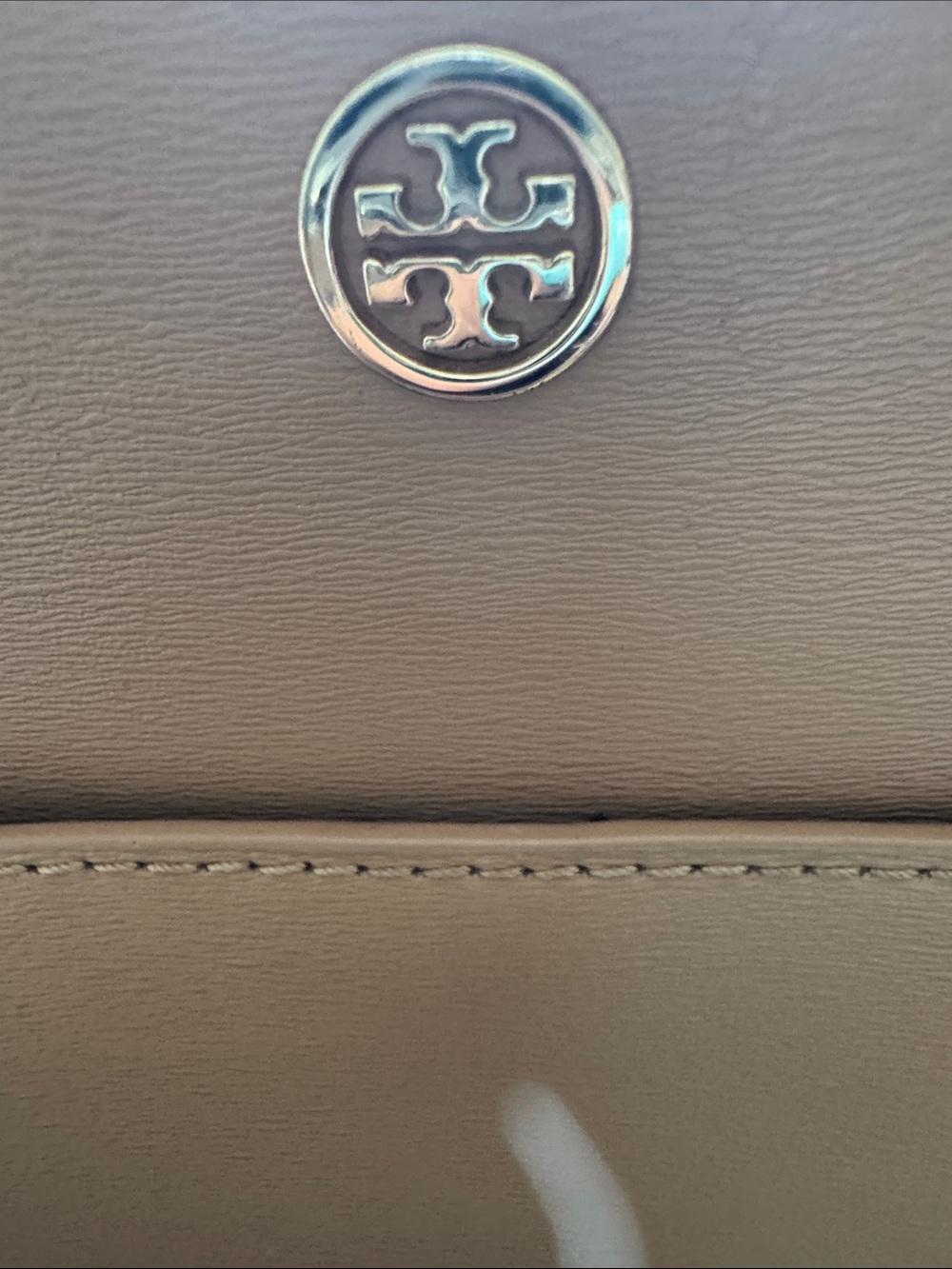 Tory Burch Brown Leather Parker Tote - Picture 2 of 3
